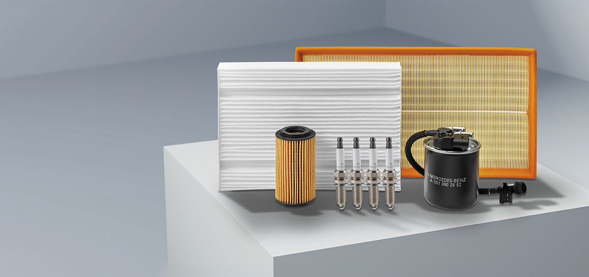 Genuine Mercedes-Benz Virtual Service Kit Components
